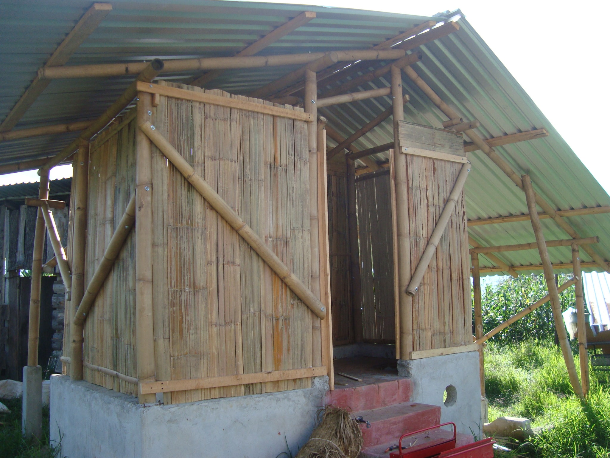 Esterilla de bambú planchado - para plafones, muros y acabados - Imagen 2