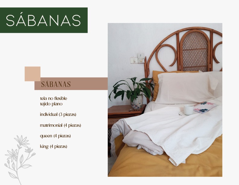 Juego de sábanas de algodón 100% natural sin colorantes – TZIN – individual matrimonial queen king