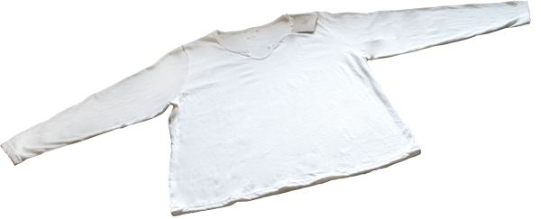 Playera manga larga mujer – algodón 100% natural sin colorantes – TZIN - Imagen 2