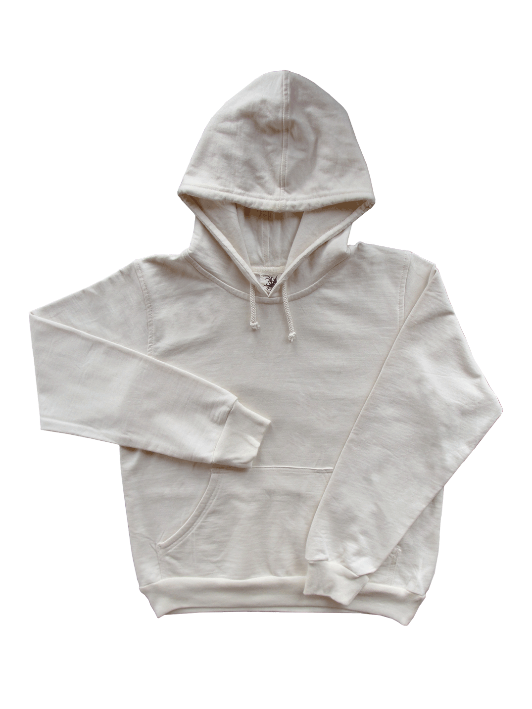 Sudadera cerrada con gorro unisex – algodón 100% natural sin colorantes – TZIN